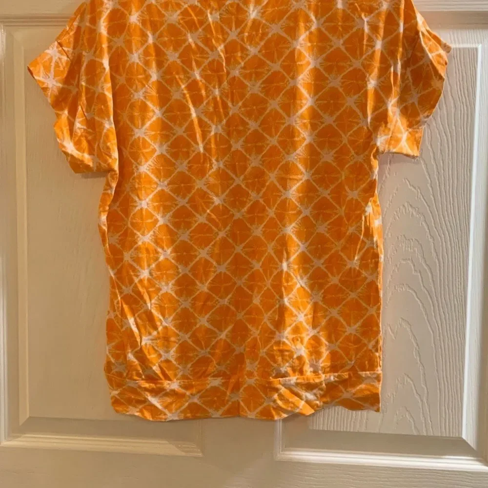 Orange Michael Kors blouse